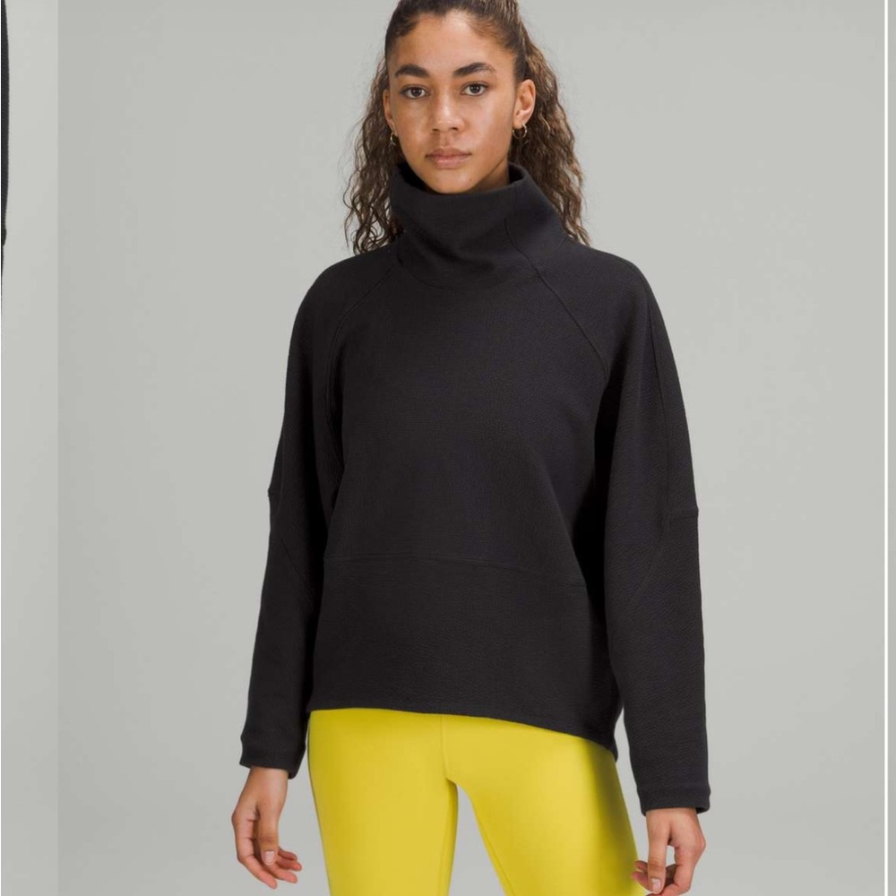 Lululemon Textured Funnel-Neck Pullover 4